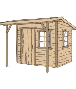 Weka Gartenhaus Nature 3 7 Weka Gartenhaus Nature 3 -Biohort || Compo || Elho Verkäufe 1807106 WE DE 002 GARTENHAUSNATURE2GR1