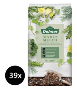 Dehner Rindenmulch Fein, 39 X 60 Liter