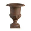 Esschert Design Französische Pflanzvase Aus Gusseisen, Dunkelbraun -Biohort || Compo || Elho Verkäufe 2542397 WE FS 001 FranzoesischePflanzvaseausGusseisen