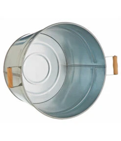 Zink-Pflanzkübel, Ø 36 Cm -Biohort || Compo || Elho Verkäufe 323618 BildD 001 PflanzkuebelFuerDenBalkonPflKuebelVerzinkt36Cm