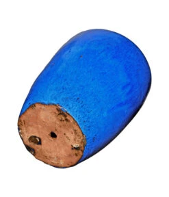 Keramik-Topf Delphi, Rund, Blau Glasiert -Biohort || Compo || Elho Verkäufe 3312428 BildD 001 DehnerKeramikTopfKerTopfBlau25CmEinzel