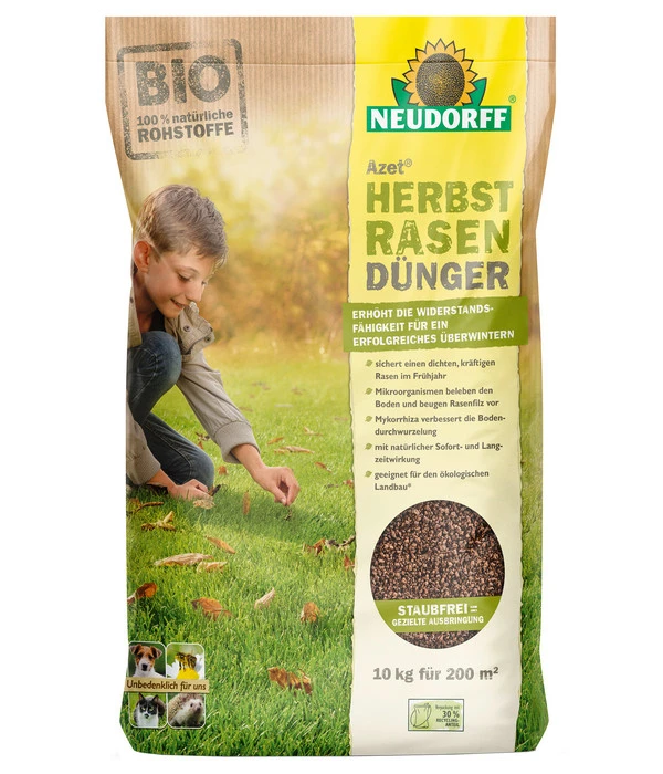 Neudorff Azet® Herbst-Rasendünger, 10 Kg 3 Neudorff Azet® Herbst-Rasendünger, 10 Kg