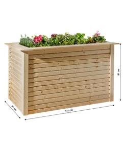 Weka Profi-Hochbeet 669, Ca. B131/H81/T91 Cm -Biohort || Compo || Elho Verkäufe 4080594 WE BG 001 WekaProfiHochbeet669