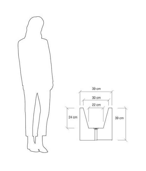 Farmet Kunststoff-Pflanzkübel Atlantis, Doppelwandig 5 Farmet Kunststoff-Pflanzkübel Atlantis, Doppelwandig – Bild 3
