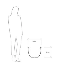 Farmet Kunststoff-Topf-Set Orione, Rund, Anthrazit, 2-teilig 11 Farmet Kunststoff-Topf-Set Orione, Rund, Anthrazit, 2-teilig -Biohort || Compo || Elho Verkäufe 4178281 WE DE 004 ORIONERunderPflanzkuebelDurchmesser40cm30cmhochDUNKELANTHRAZIT