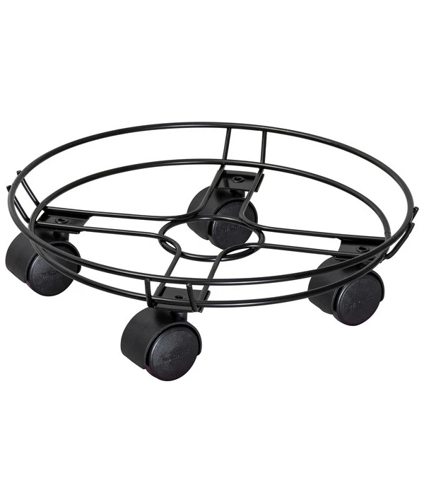 Wagner Pflanzenroller Draht, Ø 30 Cm, Schwarz 3 Wagner Pflanzenroller Draht, Ø 30 Cm, Schwarz