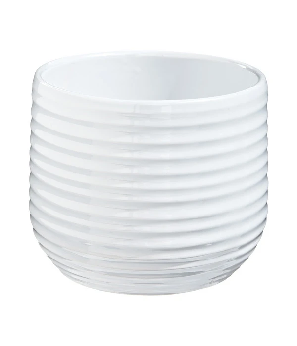 Dehner Keramik-Übertopf Lustrinado, Rund 3 Dehner Keramik-Übertopf Lustrinado, Rund