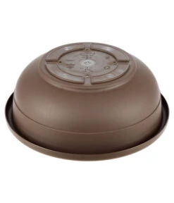 Vasar Kunststoff-Schale Aurora, Rund, Terrakotta -Biohort || Compo || Elho Verkäufe 5187760 BildD 001 TelcomPflanzschaleKunSchaleAurora40Brau