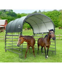 Shelter Logic Pferdestallüberdachung, Ca. B370/H160/T370 Cm -Biohort || Compo || Elho Verkäufe 6610422 WE MO 005 50NorthWeidezelt done