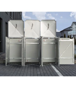 Hide Mülltonnenbox 240 L Aluminium, Ca. B209,1/H115,2/T80,7 Cm 15 Hide Mülltonnenbox 240 L Aluminium, Ca. B209,1/H115,2/T80,7 Cm -Biohort || Compo || Elho Verkäufe 6610943 WE MO 004 50NorthMuelltonnenbox