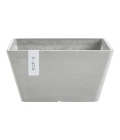 Ecopots Kunststoff-Topf Berlin, Quadratisch