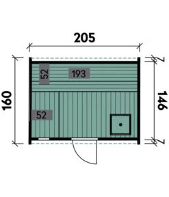 Wolff Finnhaus Saunafass Mini 160 Montiert, Ca. B205/H215/T160 Cm 9 Wolff Finnhaus Saunafass Mini 160 Montiert, Ca. B205/H215/T160 Cm -Biohort || Compo || Elho Verkäufe 6619118 WE DE 001 FinnhausSaunafass