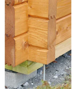 Wolff Finnhaus Gartenhaus Trondheim 70-B, Inkl. Seitendach Links -Biohort || Compo || Elho Verkäufe 6619225 WE DE 004 FinnhausGartenhaus