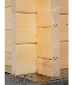 Wolff Finnhaus Gartenhaus Trondheim 70-B, Inkl. Seitendach Links -Biohort || Compo || Elho Verkäufe 6619225 WE DE 012 FinnhausGartenhaus