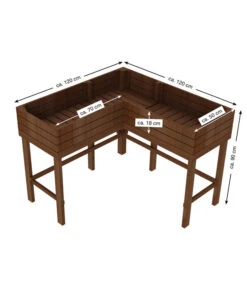 Hecht Eckhochbeet, Ca. B120/H90/T120 Cm 13 Hecht Eckhochbeet, Ca. B120/H90/T120 Cm -Biohort || Compo || Elho Verkäufe 6632269 WE BG 001 HechtHochbeet