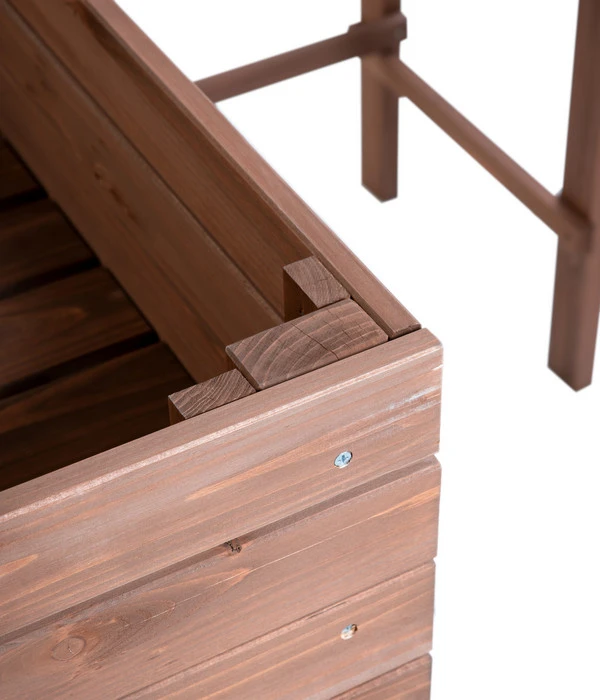 Hecht Eckhochbeet, Ca. B120/H90/T120 Cm 9 Hecht Eckhochbeet, Ca. B120/H90/T120 Cm – Bild 7