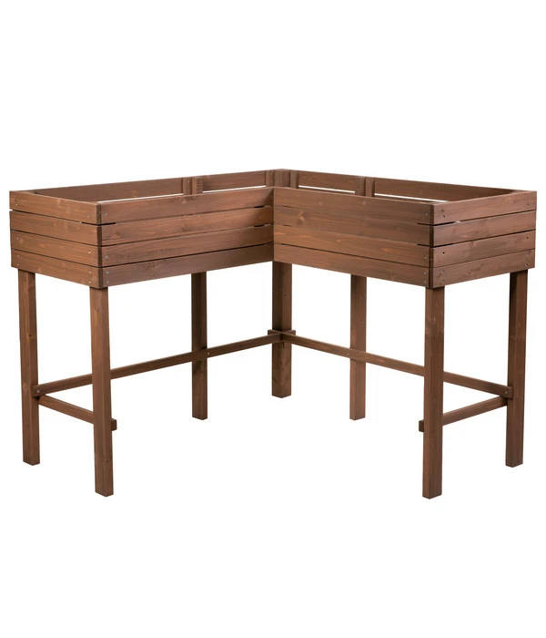 Hecht Eckhochbeet, Ca. B120/H90/T120 Cm 4 Hecht Eckhochbeet, Ca. B120/H90/T120 Cm – Bild 2