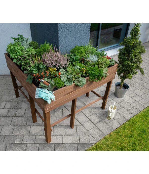 Hecht Eckhochbeet, Ca. B120/H90/T120 Cm 6 Hecht Eckhochbeet, Ca. B120/H90/T120 Cm – Bild 4