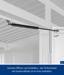 Hörmann Berry-Gerätehaus Classic-P Typ 3, Ca. B312,7/H232,3/T283,4 Cm 17 Hörmann Berry-Gerätehaus Classic-P Typ 3, Ca. B312,7/H232,3/T283,4 Cm -Biohort || Compo || Elho Verkäufe 6669196 WE DE 002 HoermannMetallgeraetehaus