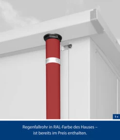 Hörmann Berry-Gerätehaus Classic-P Typ 3, Ca. B312,7/H232,3/T283,4 Cm 18 Hörmann Berry-Gerätehaus Classic-P Typ 3, Ca. B312,7/H232,3/T283,4 Cm -Biohort || Compo || Elho Verkäufe 6669196 WE DE 003 HoermannMetallgeraetehaus