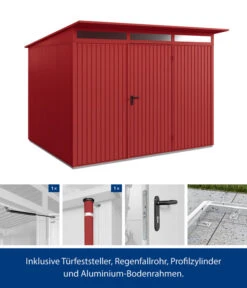 Hörmann Berry-Gerätehaus Classic-P Typ 3, Ca. B312,7/H232,3/T283,4 Cm 14 Hörmann Berry-Gerätehaus Classic-P Typ 3, Ca. B312,7/H232,3/T283,4 Cm -Biohort || Compo || Elho Verkäufe 6669196 WE FS 002 HoermannMetallgeraetehaus