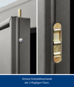 Hörmann Berry-Gerätehaus Modern-P Typ 1, Ca. B247,9/H228,6/T153 Cm -Biohort || Compo || Elho Verkäufe 6669998 WE DE 006 HoermannMetallgeraetehaus