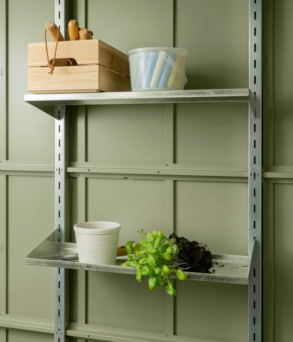 Hörmann Regalhalter-Set Kurz 3 Hörmann Regalhalter-Set Kurz