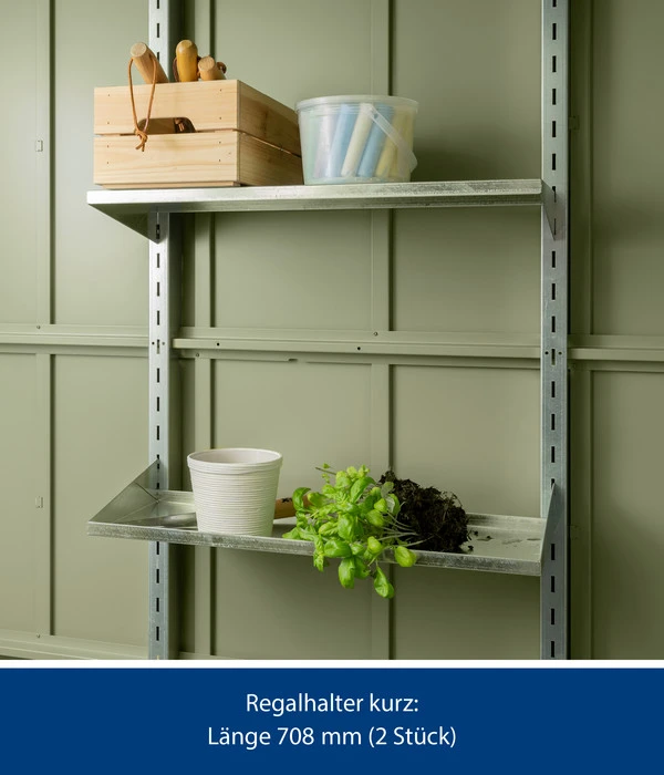 Hörmann Regalhalter-Set Kurz 4 Hörmann Regalhalter-Set Kurz – Bild 2