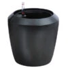 Dehner Keramik-Übertopf Lissabon Mit LECHUZA® Bewässerungssystem, Konisch -Biohort || Compo || Elho Verkäufe 6685929 WE FS 001 PflanztopfLissabonAnthrazit