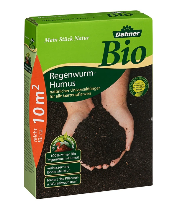 Dehner Bio Regenwurm-Humus, 1,5 Kg 3 Dehner Bio Regenwurm-Humus, 1,5 Kg