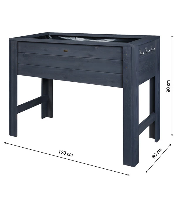 Golla Hochbeet Eco, Ca. B120/H90/T60 Cm 4 Golla Hochbeet Eco, Ca. B120/H90/T60 Cm – Bild 2