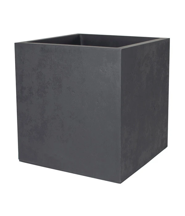 EDA-plastiques Kunststoff-Topf Basalt, Quadratisch, Anthrazit, Ca. B39,5/H43,5/T39,5 Cm 3 EDA-plastiques Kunststoff-Topf Basalt, Quadratisch, Anthrazit, Ca. B39,5/H43,5/T39,5 Cm
