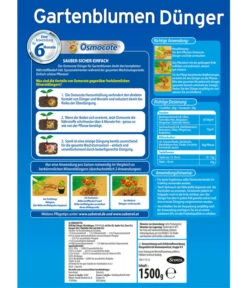 Substral® Osmocote® Langzeit Depotdünger Balkonblumen -Biohort || Compo || Elho Verkäufe 6770655 WE DE 001 SubstralOsmocoteGartenblumenduenger