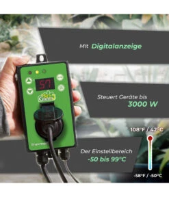 Bio Green Digitalthermostat -Biohort || Compo || Elho Verkäufe 6814487 WE DE 003 BioGreenThermostat