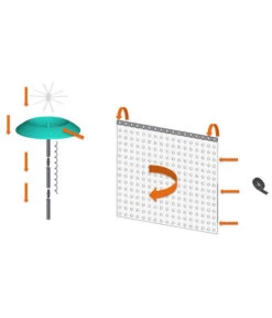 KHW Tomatenhut 11 KHW Tomatenhut -Biohort || Compo || Elho Verkäufe 6818819 WE DE 002 Tomatenhut 2erSet