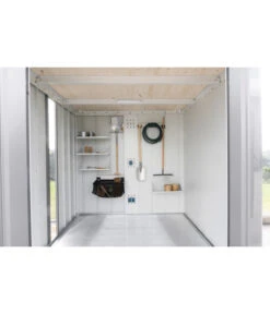 Biohort Gerätehaus Neo 3A, Quarzgrau/silber -Biohort || Compo || Elho Verkäufe 6885255 WE DE 004 BiohortGeraetehausNeo 3
