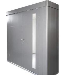 Biohort Gerätehaus Neo 3B, Silber/quarzgrau -Biohort || Compo || Elho Verkäufe 6885255 WE DE 005 BiohortGeraetehausNeo 2