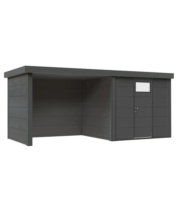 Wolff Finnhaus Metallgerätehaus Eleganto 2424, Inkl. Lounge Links, Ca. B542/H227/T258 Cm 3 Wolff Finnhaus Metallgerätehaus Eleganto 2424, Inkl. Lounge Links, Ca. B542/H227/T258 Cm