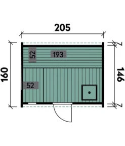 Wolff Finnhaus Saunafass Mini 160 Bausatz, Ca. B205/H215/T160 Cm 9 Wolff Finnhaus Saunafass Mini 160 Bausatz, Ca. B205/H215/T160 Cm -Biohort || Compo || Elho Verkäufe 6927891 WE DE 001 SaunafassMini160BausatzDSschwarz