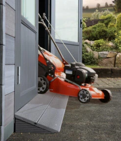 Wolff Finnhaus Rampe Für Doppeltür Eleganto -Biohort || Compo || Elho Verkäufe 6929004 WE MO 001 FinnhausElegantoRampeDoppeltuer