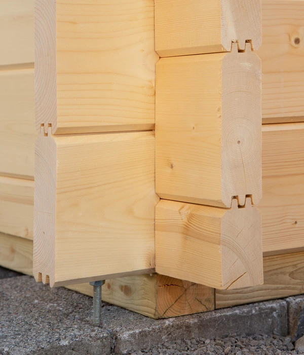 Wolff Finnhaus Gartenhaus Trondheim 70-D XL, Inkl. Schiebetür Rechts, Ca. B490/H256/T390 Cm 14 Wolff Finnhaus Gartenhaus Trondheim 70-D XL, Inkl. Schiebetür Rechts, Ca. B490/H256/T390 Cm – Bild 12