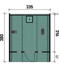 Wolff Finnhaus Saunafass 280 De Luxe Montiert, Ca. B235/H242/T280 Cm 7 Wolff Finnhaus Saunafass 280 De Luxe Montiert, Ca. B235/H242/T280 Cm -Biohort || Compo || Elho Verkäufe 6933972 WE DE 001 FinnhausSaunafass