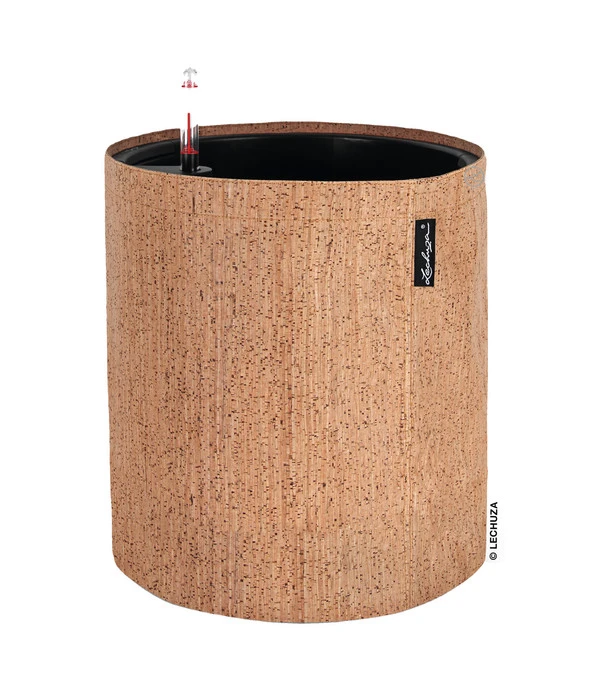 LECHUZA® TRENDCOVER Cork, All-in-One Set 3 LECHUZA® TRENDCOVER Cork, All-in-One Set