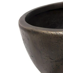 Fleur Ami Kunststoff-Vase Magnifico, Konisch, Bronze -Biohort || Compo || Elho Verkäufe 6999536 WE DE 001 fleuramiKunststoffTopfMagnificorundbronze