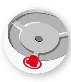 Scheurich Kunststoff-Topf Wave Globe, Rund, Ca. Ø39,3/H21 Cm -Biohort || Compo || Elho Verkäufe WE DE 011 ScheurichBodenlochRota